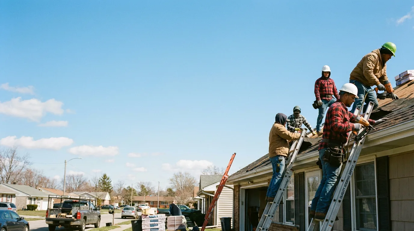 Roofing in Connersville, IN near me
